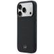 2. Etui Mercedes Leather Mesh with Bow Line MagSafe na iPhone 17 Pro - czarne