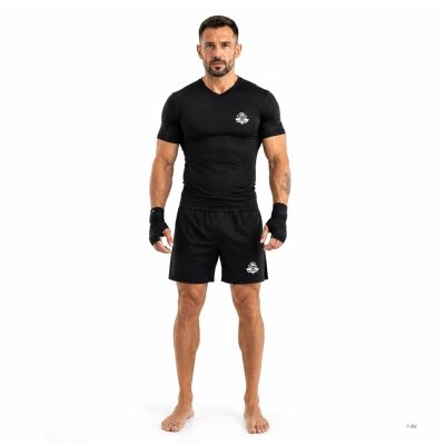 3. Koszulka kompresyjna męska czarna COMBATWEAR | DBX Bushido