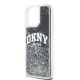 6. Etui DKNY Liquid Glitter Big Logo na iPhone 13 Pro Max - czarne