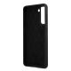 7. Etui BMW Silicone Stripes M Collection na Samsung Galaxy S21+ - czarne