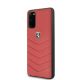 2. Etui Ferrari Heritage Quilted na Samsung Galaxy S20 - czerwone
