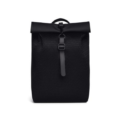 Plecak Rains Rolltop Rusksack Mesh Mini Black W3 13350 01