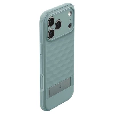 6. Etui Spigen Parallax "S" MagSafe na iPhone 17 Pro Max - zielone