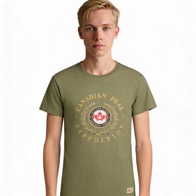 6. Koszulka Canadian Peak JIGEREAK KAKI RM MEN 254 (RBMSZ1228H/CP-KAKI)