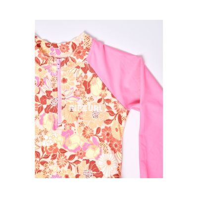 3. Lycra dziewczęca RIP CURL Girls 0-6 L/Sl Surfsuit - różowy