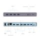 5. i-tec CADUAL4KDOCK stacja dokująca Przewodowa USB 3.2 Gen 1 (3.1 Gen 1) Type-C Czarny, Turkusowy
