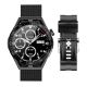 Smartwatch  Rubicon RNCE88-2 Czarny- Czarny Pasek Silikonowy + Czarna Bransoleta