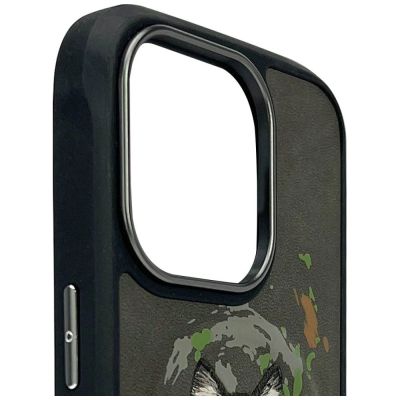 6. Etui Nimmy Wilk MagSafe na iPhone 16 Pro Max - szare