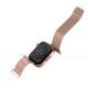 5. Pasek ze stali nierdzewnej Puro Milanese do Apple Watch 38 / 40 / 41 mm - różowy