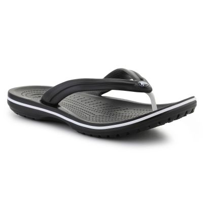 2. Klapki Crocs Crocband Flip Black U 11033-001