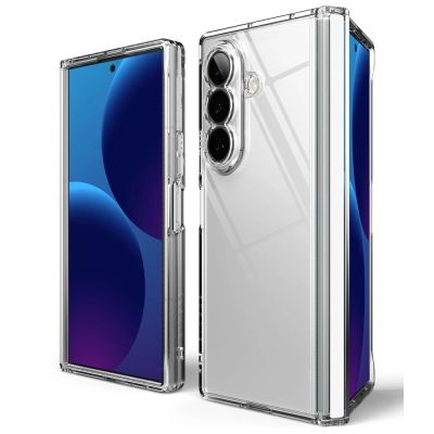 4. Etui Ringke Fusion Flap na Samsung Galaxy Z Fold 8 Ultra - przezroczyste
