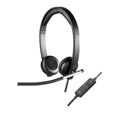 7. Słuchawki Logitech 981-000519 (kolor czarny)