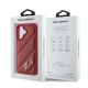 8. Etui Karl Lagerfeld Diagonal Quilted Script na iPhone 16 - czerwone