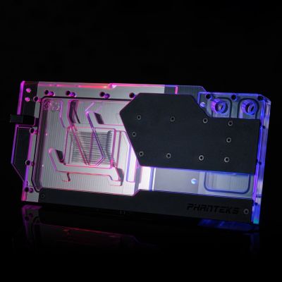 5. Phanteks Glacier G40 Blok wodny + Backplate