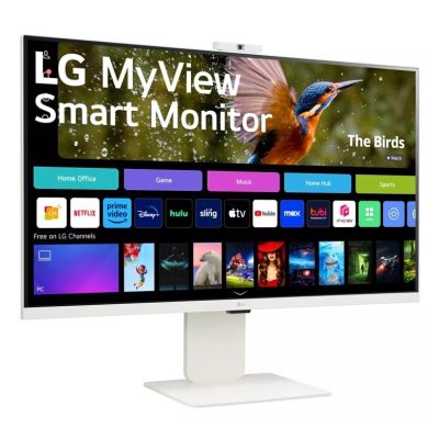 LG MyView Smart monitor komputerowy 80 cm (31.5") 3840 x 2160 px 4K Ultra HD LCD Biały