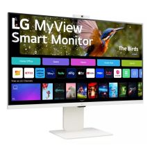 LG MyView Smart monitor komputerowy 80 cm (31.5") 3840 x 2160 px 4K Ultra HD LCD Biały
