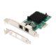 7. DIGITUS KARTA SIECIOWA PCIE PRZEWODOWA 2X RJ45 GIGABIT 10/100/1000MBPS LOW PROFILE DN-10132