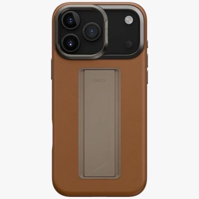 2. Etui UNIQ Heldro Pro Magclick Charging na iPhone 17 Pro Max - brązowe