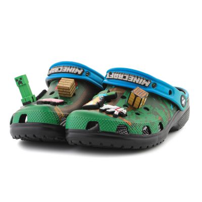 8. Klapki Crocs Classic Minecraft Clog Kids Multi Jr 210830-90H 