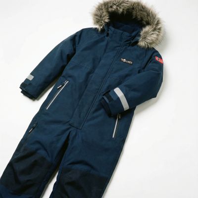 4. Kombinezon śnieżny zimowy dziecięcy Trollkids Kids Kirkenes Snowsuit sportowy czarny (387-100)
