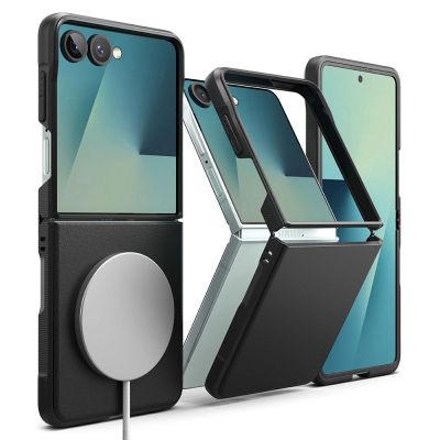 5. Etui Ringke Onyx Magnetic MagSafe na Samsung Galaxy Z Flip 7 - czarne