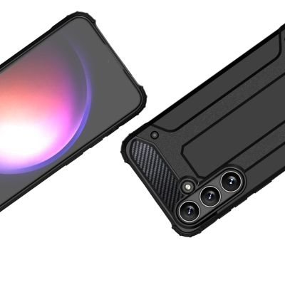 3. Etui Hybrid Armor do Samsung Galaxy S24+ pancerne - czarne