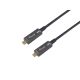 6. Kabel USB-C3.2 do USB-C Active Optical Cable PD 60W St/St 15.00m