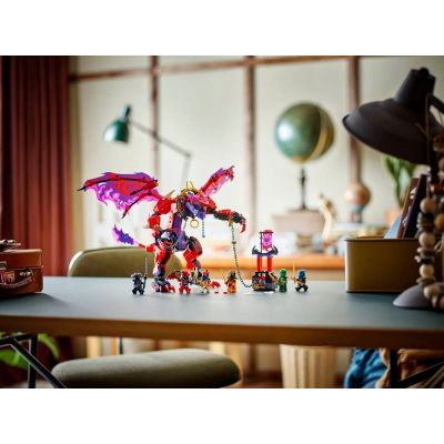 7. LEGO NINJAGO 71832 Smok chaosu Kiełogrzmot