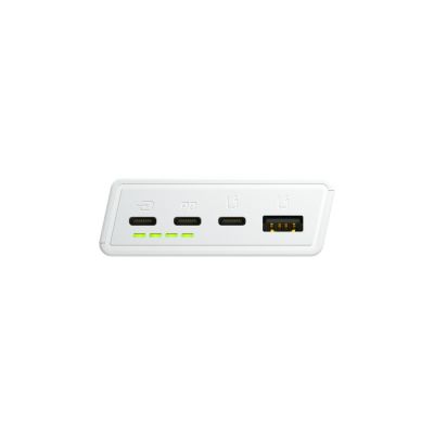 GREEN CELL POWERBANK POWERPLAY 20S BIAŁY 20000MAH 22,5W 3X USB-C PD 1X USB-A