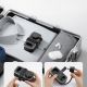 5. Listwa zasilająca Orico APP 15.5W 5w1 2x AC + 2x USB-A + 1x USB-C - czarna