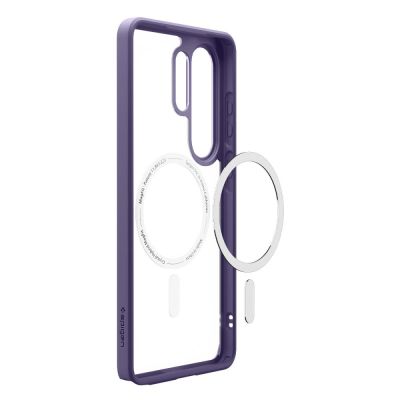 4. Etui Spigen Ultra Hybrid Mag MagSafe na Samsung Galaxy S26 Ultra - przezroczysto-granatowe