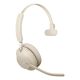 3. Słuchawki nauszne bezprzewodowe Jabra Evolve2 65 UC Mono Link380c, beige