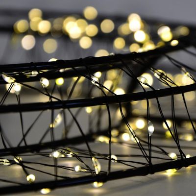 4. WIANEK DEKORACYJNY OPONA 480LED 38CM CZARNY