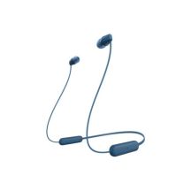 Sony WI-C100 Zestaw słuchawkowy Bezprzewodowy Douszny Połączenia/muzyka Bluetooth Niebieski