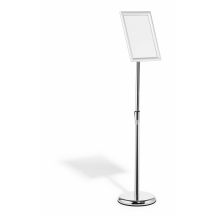 Durable 479823 Uchwyt na znak i stojak informacyjny A4 Aluminium, Plastik, Stal Srebrny