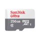 2. SANDISK ULTRA microSDXC 256GB 100MB/s A1 CL10 UHS-I