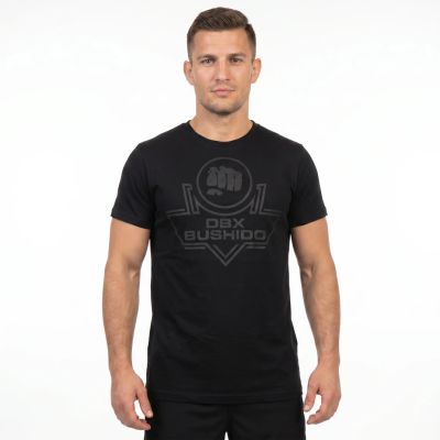 5. T-shirt męski Koszulka czarna bawełniana DBX Bushido