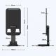 10. Podstawka Wozinsky WPT-K393 stabilna podstawka stojak pod telefon tablet - czarna