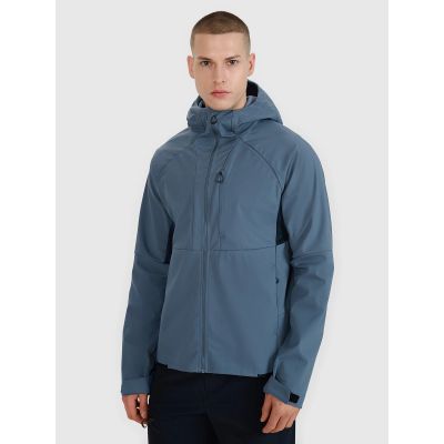 2. Kurtka softshell wiatroodporna membrana 10000 męska 4F 4FWSS25TSOFM313-32S
