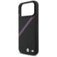 6. Etui BMW M Tricolor Metal Logo MagSafe do iPhone 17 Pro Max - czarne