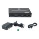 3. LevelOne HVE-6701R Ściana wideo HDMI przez nadajnik IP PoE bk