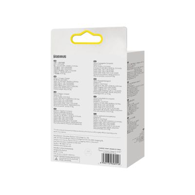 8. Baseus Compact ładowarka sieciowa 2x USB 10.5W biały (CCXJ010202)
