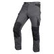 Spodnie robocze Mix&Match, Canvas, wzmocnienia z Cordury, szaro-czarne, rozmiar S