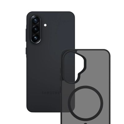 10. Etui 3mk Smoke MagCase na Samsung Galaxy A37 - szare-półprzezroczyste