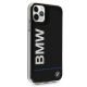 4. Etui BMW Signature Printed Logo na iPhone 11 Pro Max - czarne