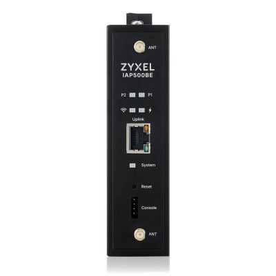 Access Point Wi-Fi 7 Zyxel IAP500BE-EU0101F BE5000, Dual Radio 2x2 MU-MIMO, PoE+ (802.3at), Industrial AP, montaż DIN Rail , Standalone/Nebula Cloud Managed