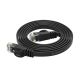 6. Kabel sieciowy Ethernet Orico PUG-C7B CAT7 10Gbps RJ45 internetowy LAN płaski 2 m - czarny