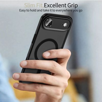 5. Etui Tech-Protect MagCam MagSafe na iPhone 17 Air - czarny mat