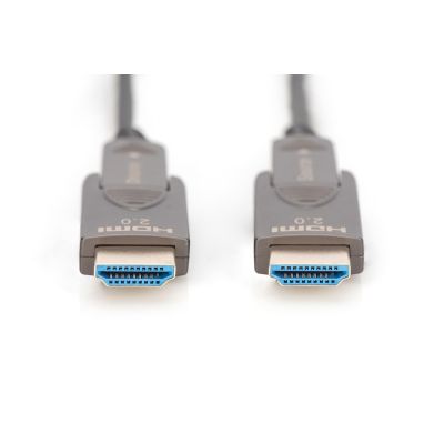 26. Digitus Hybrydowy kabel światłowodowy 4K AOC HDMI z 10m odłączanym wtykiem