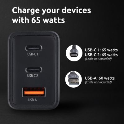 11. Intenso 7806510 adapter zasilający/ inwentor Wewnętrzna 65 W Czarny